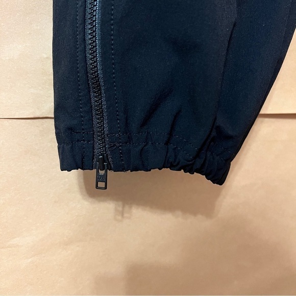 Aritzia | Tna Rush Pant Slim Track Pants Pull-On Joggers Zippers Black Size M - Picture 9 of 13